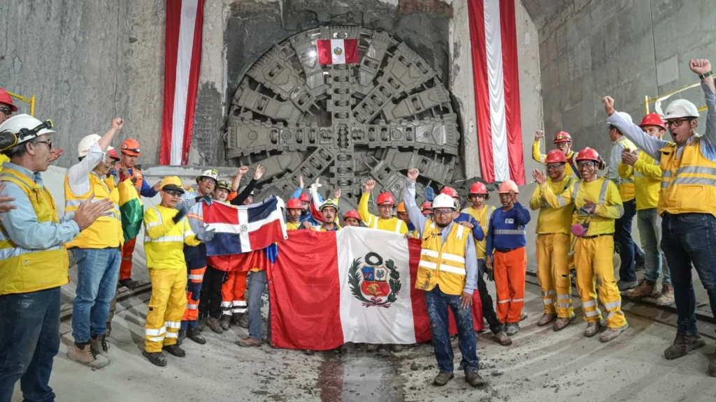 La tuneladora Delia y los avances en obra monumental de transporte