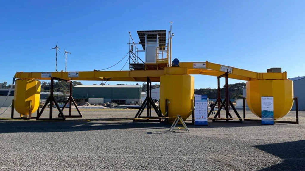 Convertidor de energía undimotriz