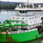 Las actividades de dragado de mantenimiento en Sarawak