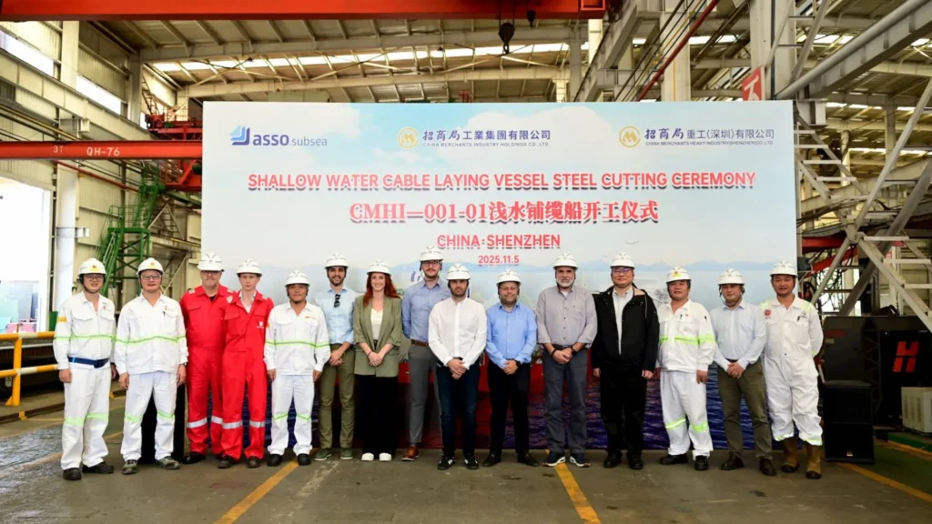 Asso.subsea starts construction of the submarine cable-laying vessel Althea