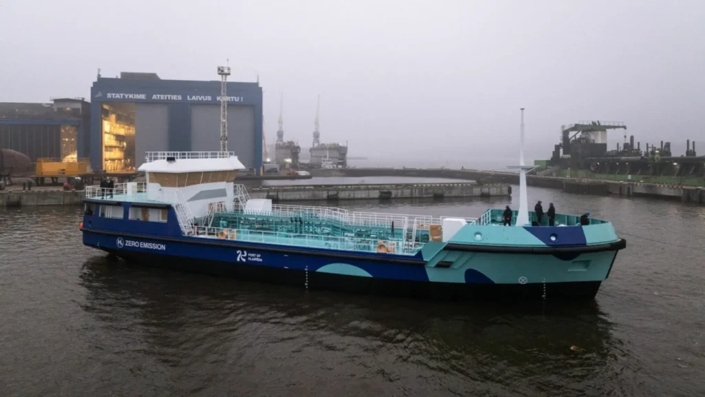 Las operaciones portuarias limpias y eficientes en el puerto de Klaipėda