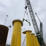 Las simulaciones de estructuras masivas en el parque eólico Nordlicht