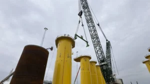 Vattenfall optimiza la construcción del parque eólico Nordlicht mediante pruebas de piezas de transición