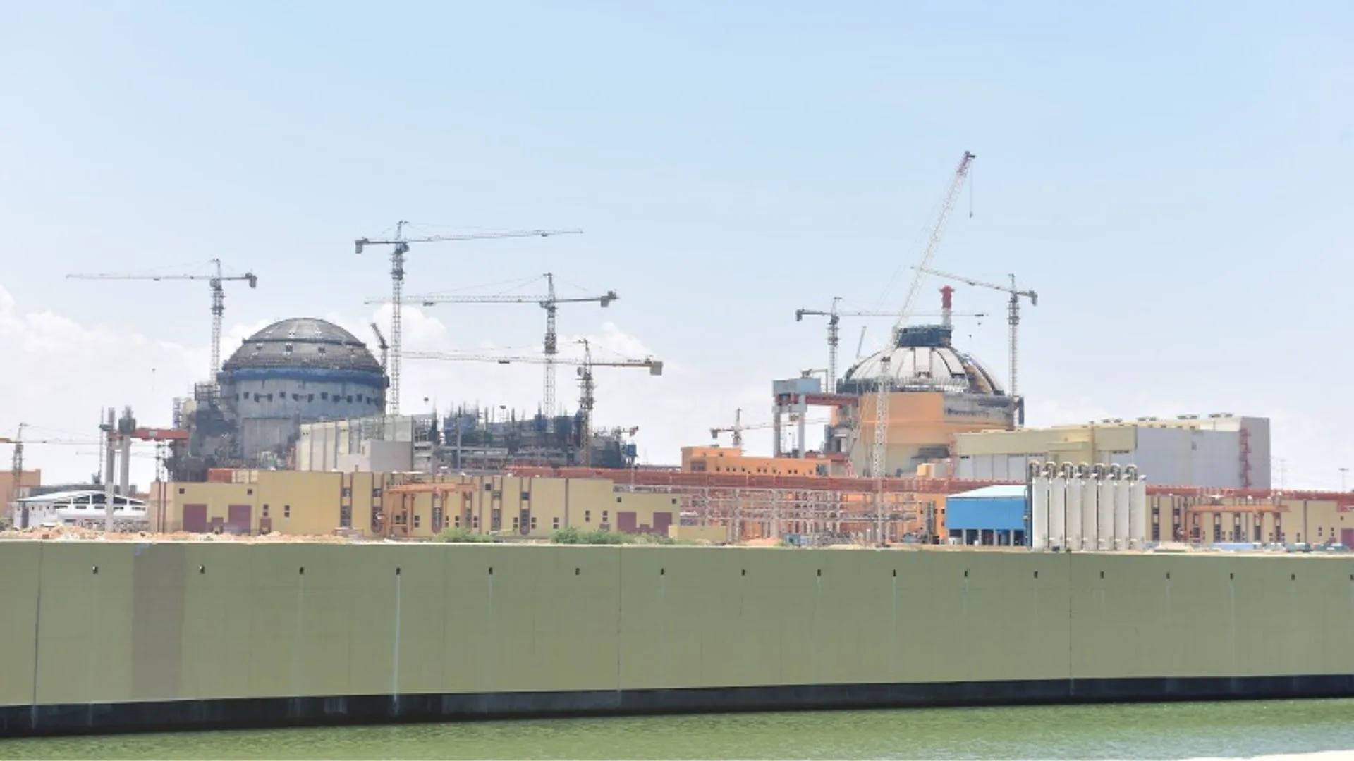 Lavado de sistemas de seguridad en Kudankulam 3