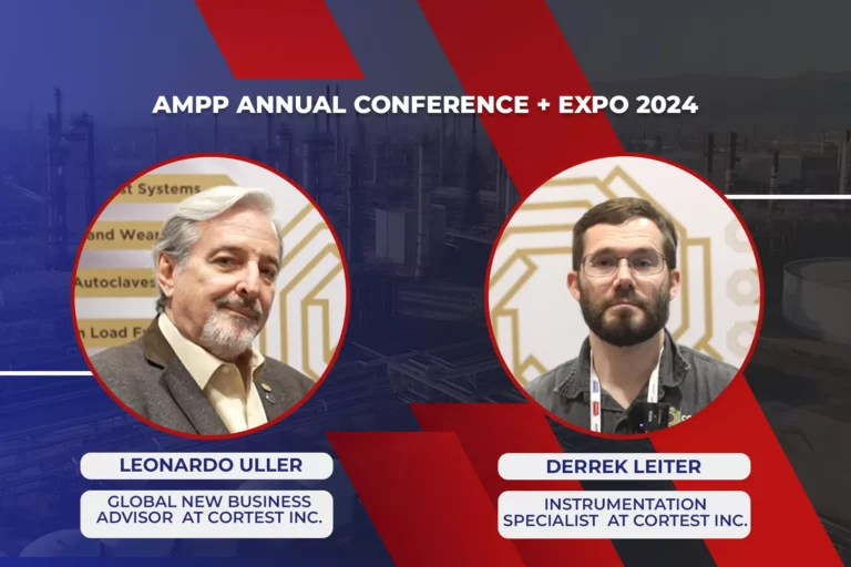 Leonardo Uller and Derrek Leiter from Cortest at AMPP 2024