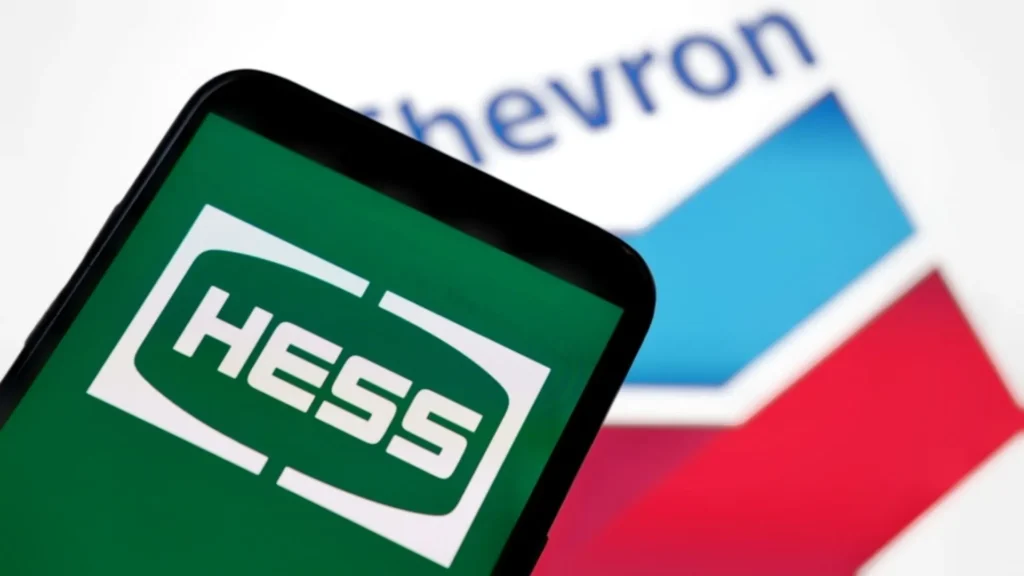 Los inversionistas de Hess aprueban la parte de Chevron