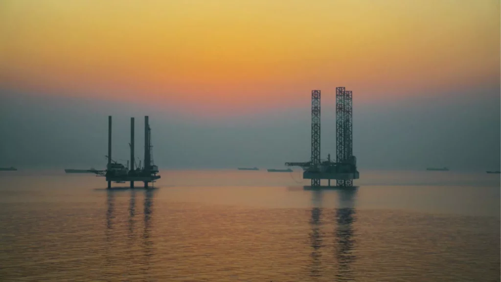 Los bloques de petróleo y gas