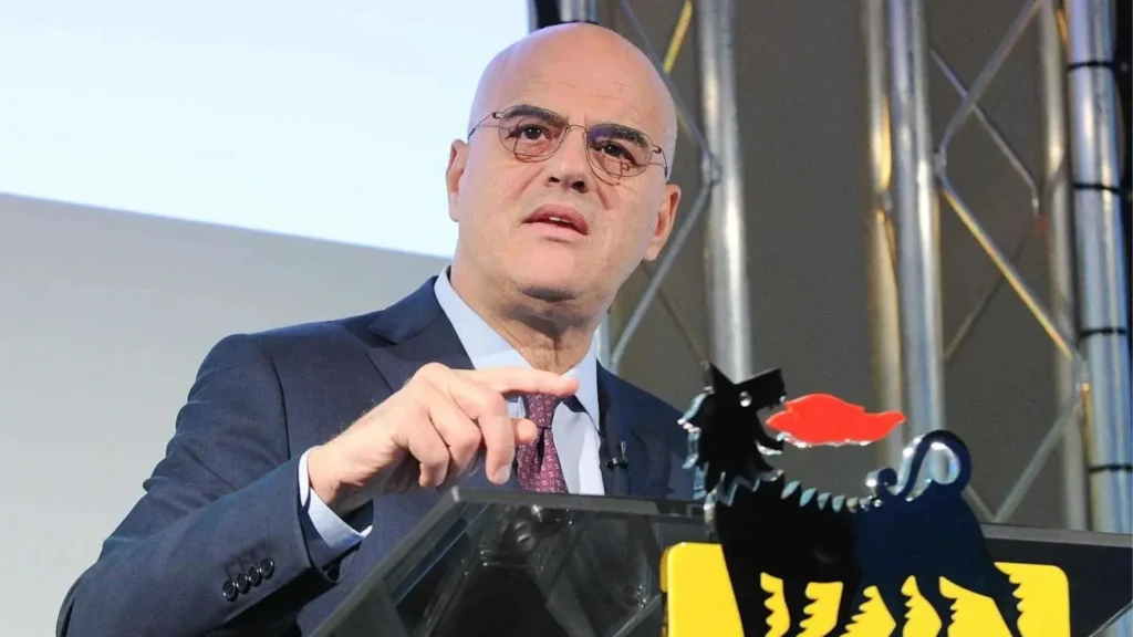 Eni’s CEO calls for relief after the technical limit on Russian gas supplies to Europe.