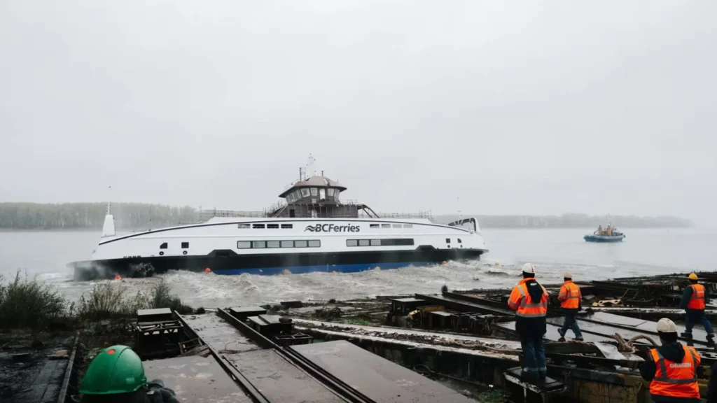 Damen moves forward with construction of BC Ferries’ Island class ferries