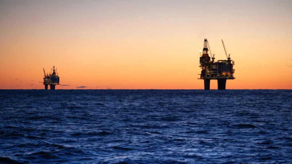 La producción de petróleo y gas de Noruega