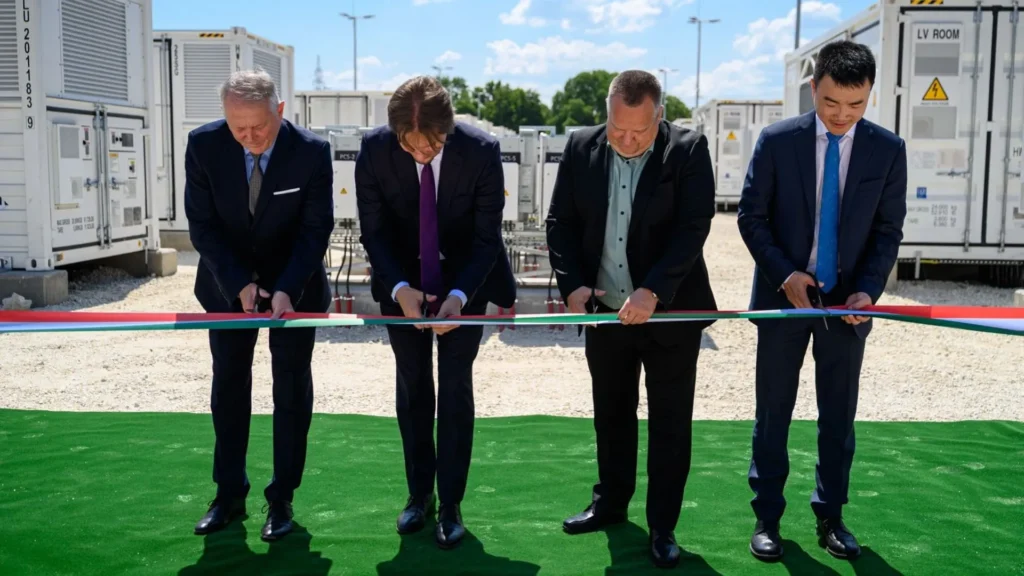 MET Group strengthens energy transition with the largest battery plant in Hungary