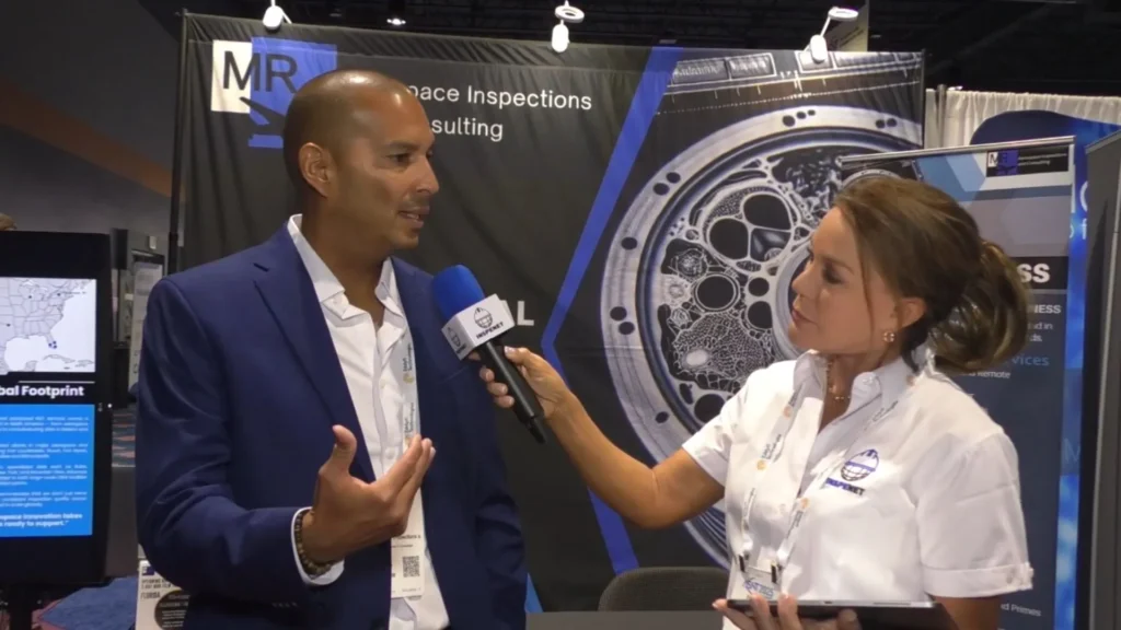 MR Aerospace transforms digital inspection with AI at ASNT 2025