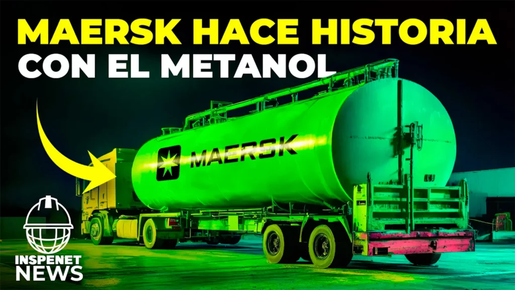 Metanol ecológico: Maersk marca un hito en la navegación con «Astrid Maersk”