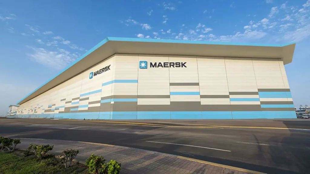 mayor parque logístico de Maersk en el Puerto Islámico de Yeddah