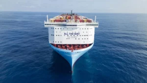 Maersk y Nike inaguran buque de combustible