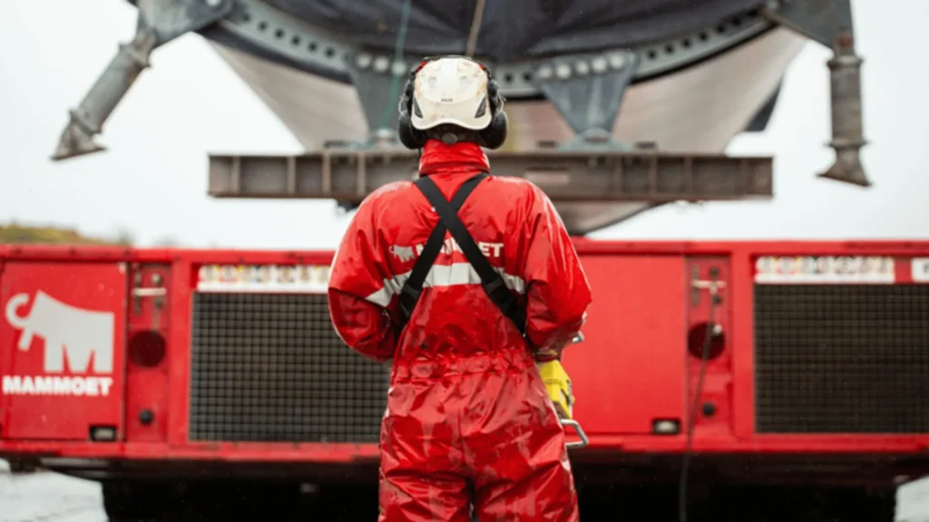 Mammoet y la gestión de los parques eólicos marinos