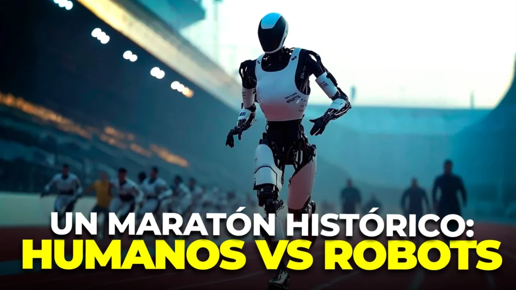 Humanos y robots: el primer maratón que redefine la competencia tecnológica