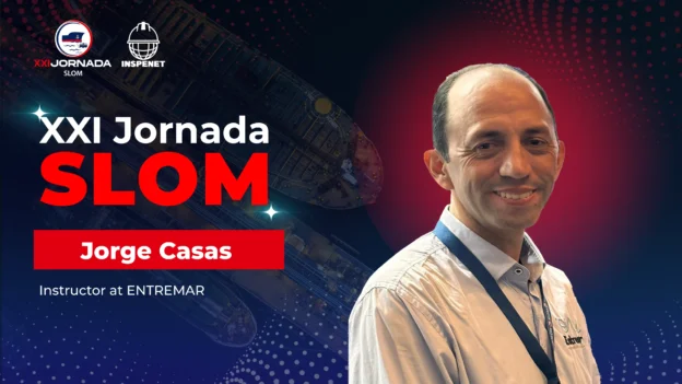 Jorge Casas, instructor at the Entremar Training Center, participant in the 21st SLOM 2025 Conference in Panama.