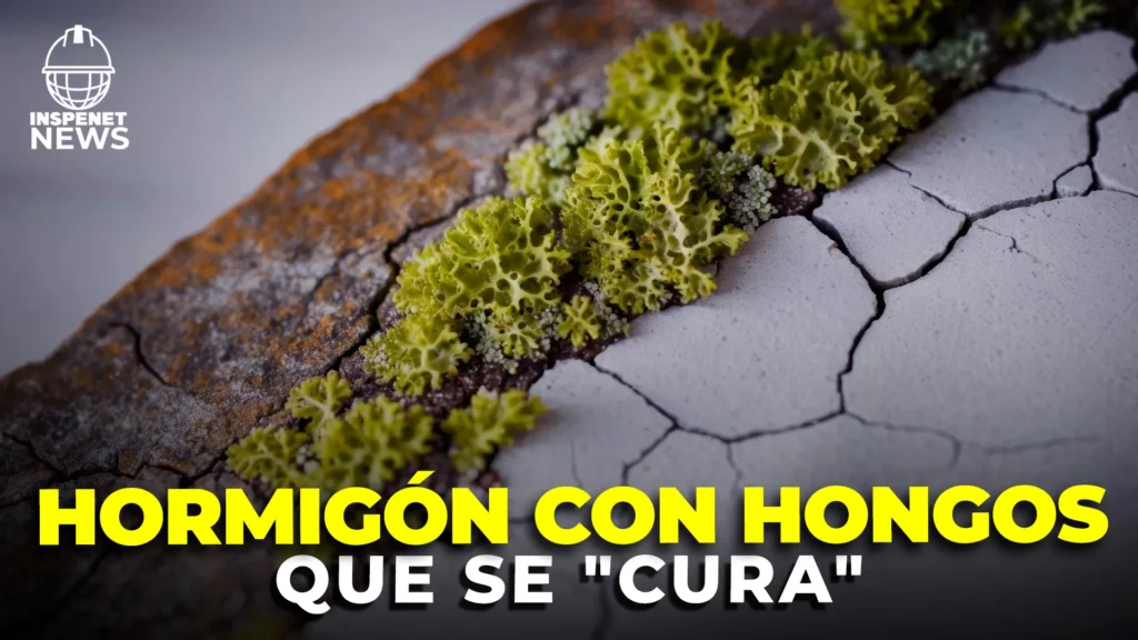 Material autorreparable hecho con hongos vivos promete cambiar la construcción