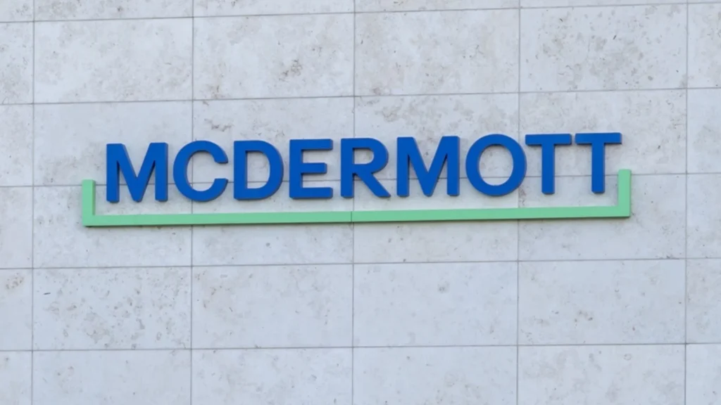 certificación ISO 50001 de McDermott