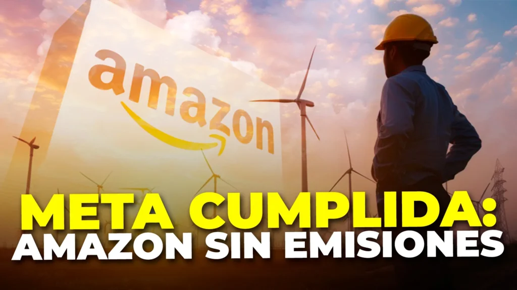 Siete años antes de lo previsto: Amazon Alcanza Su Meta de Energía Renovable.