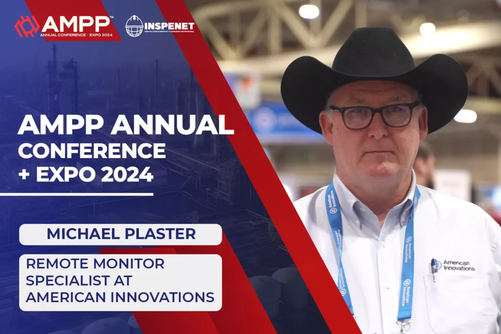 Michael Plaster from American Innovations at AMPP 2024