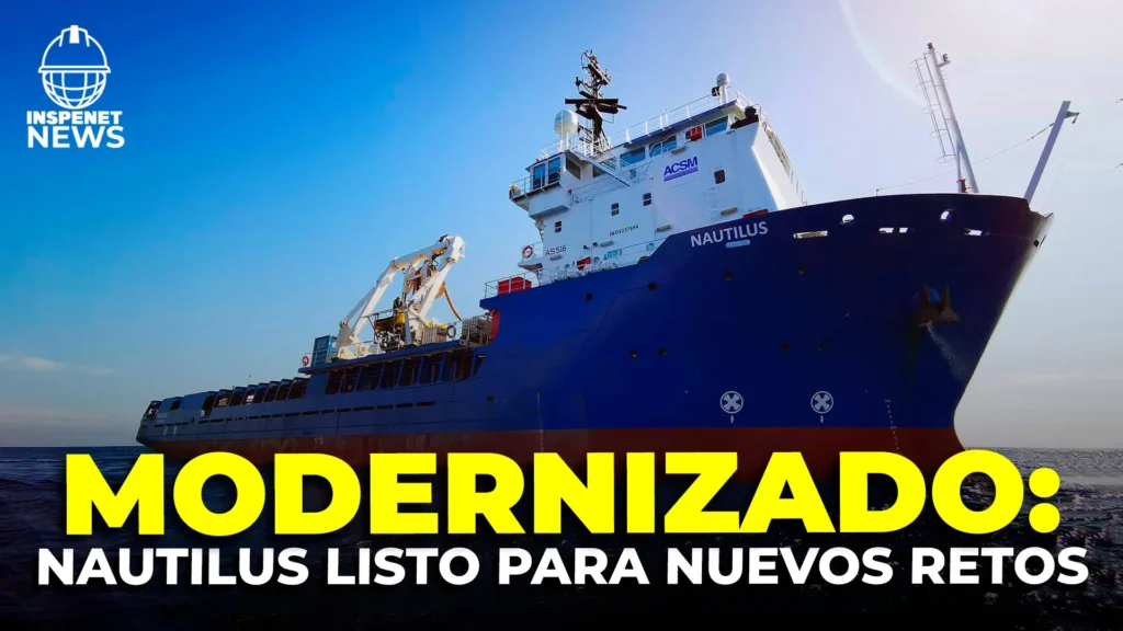 El OSV Nautilus vuelve a la acción tras remodelación