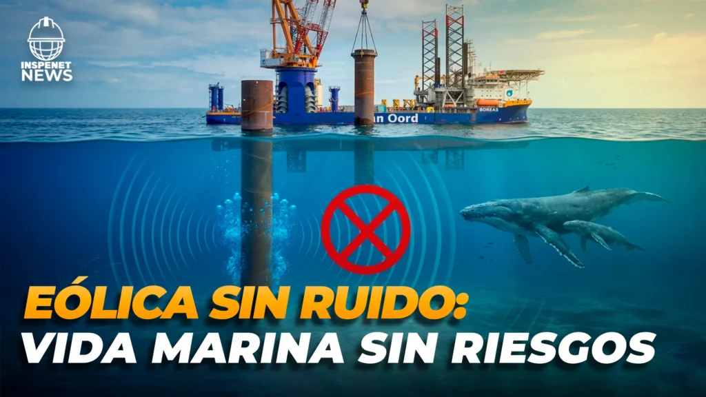 Monopilotes offshore avanzan con método silencioso