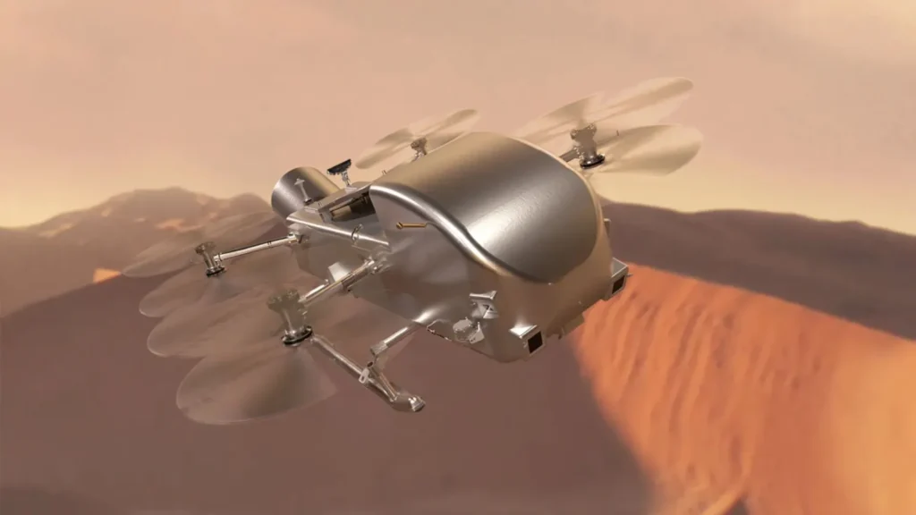 NASA elige a SpaceX en misión Dragonfly