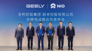 NIO y Geely integran sus redes de intercambio de baterías