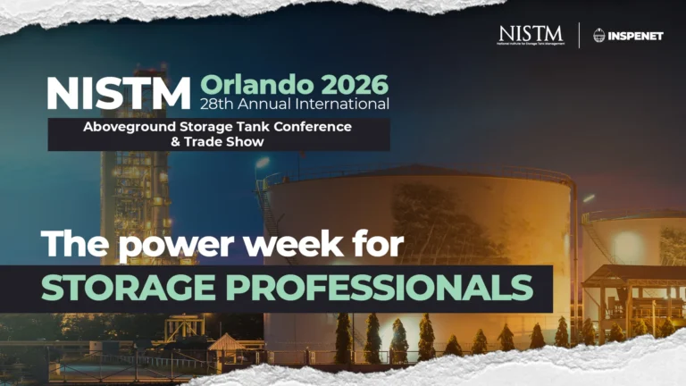 NISTM 2026 to gather storage tank experts
