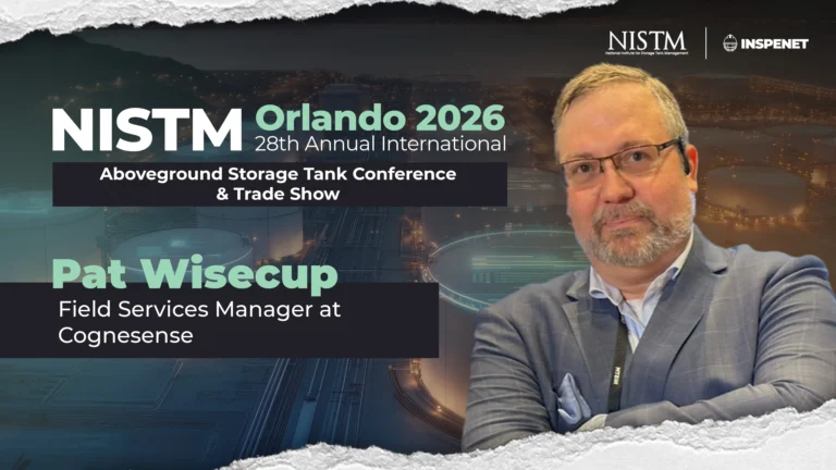 Industrial safety at NISTM 2026 with Pat Wisecup of Cognesense at the conference.