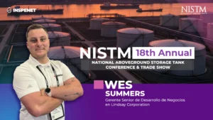 Wes Summers, Gerente Senior de Desarrollo de Negocios en Lindsay Corporation, durante su participación en NISTM 2025.