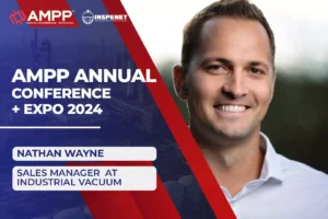 Nathan Wayne from Industrial Vacuum at AMPP 2024