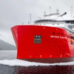 The Nexans Electra cable-laying vessel was delivered