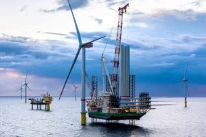 Nordseecluster feeds wind energy into the German grid for the first time