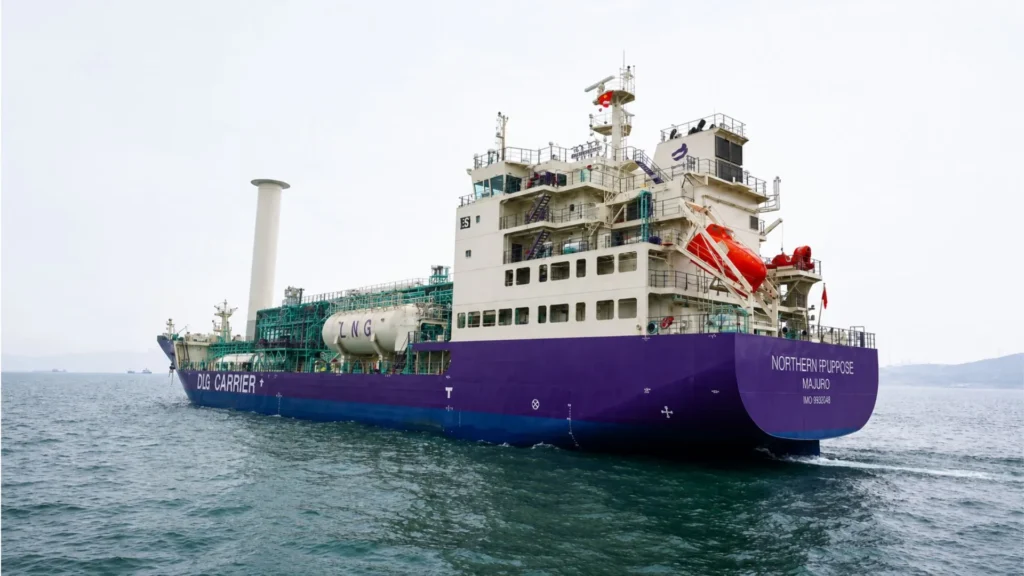 Northern Lights completes its fleet to transport CO₂ in Europe