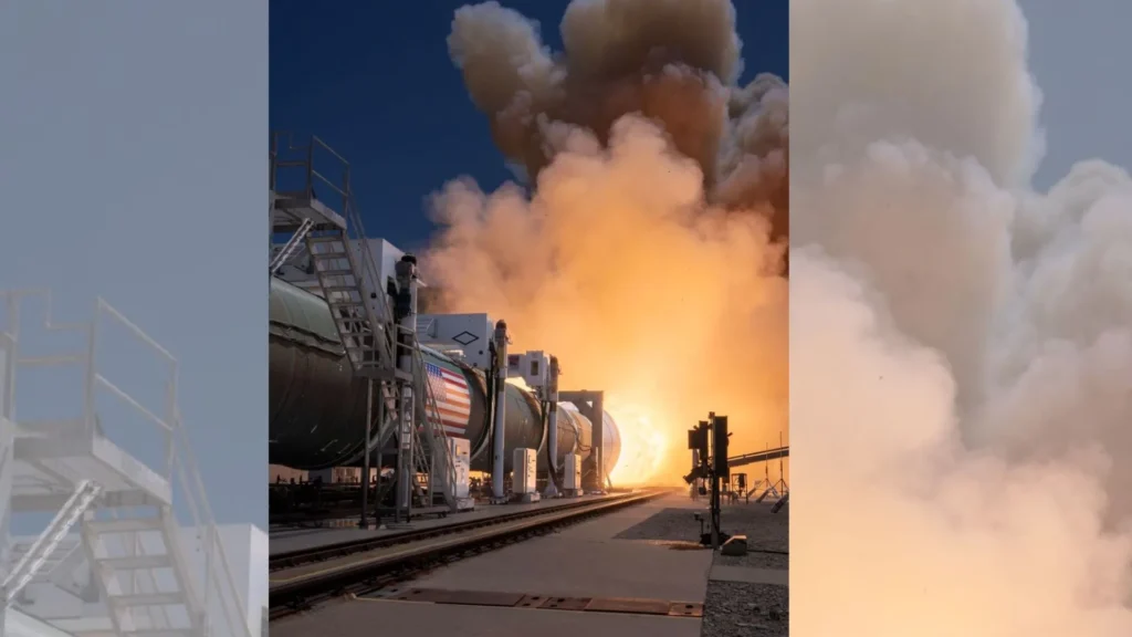Northrop Grumman tests its most powerful solid propellant