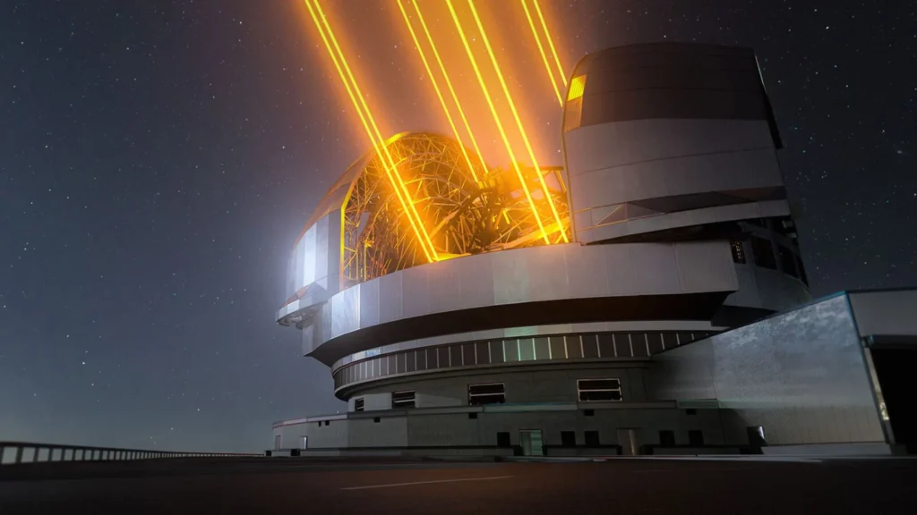 New lasers enhance the vision of the world’s largest telescope