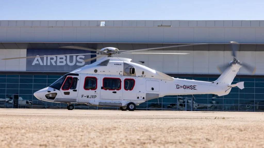OHSUK recibe Airbus H175