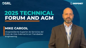 Mike Cargol de Trendsetter durante el foro técnico OSRL 2025.