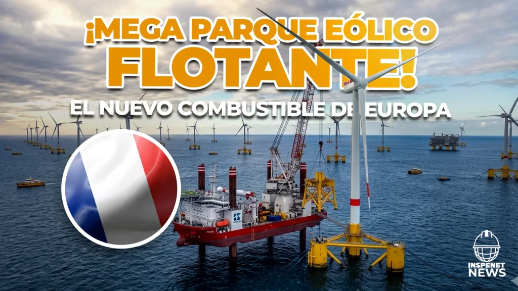 Ocean Winds instala la primera turbina de Dieppe Le Tréport