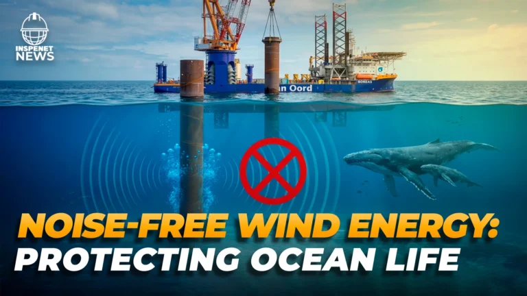 Offshore monopiles advance with silent method