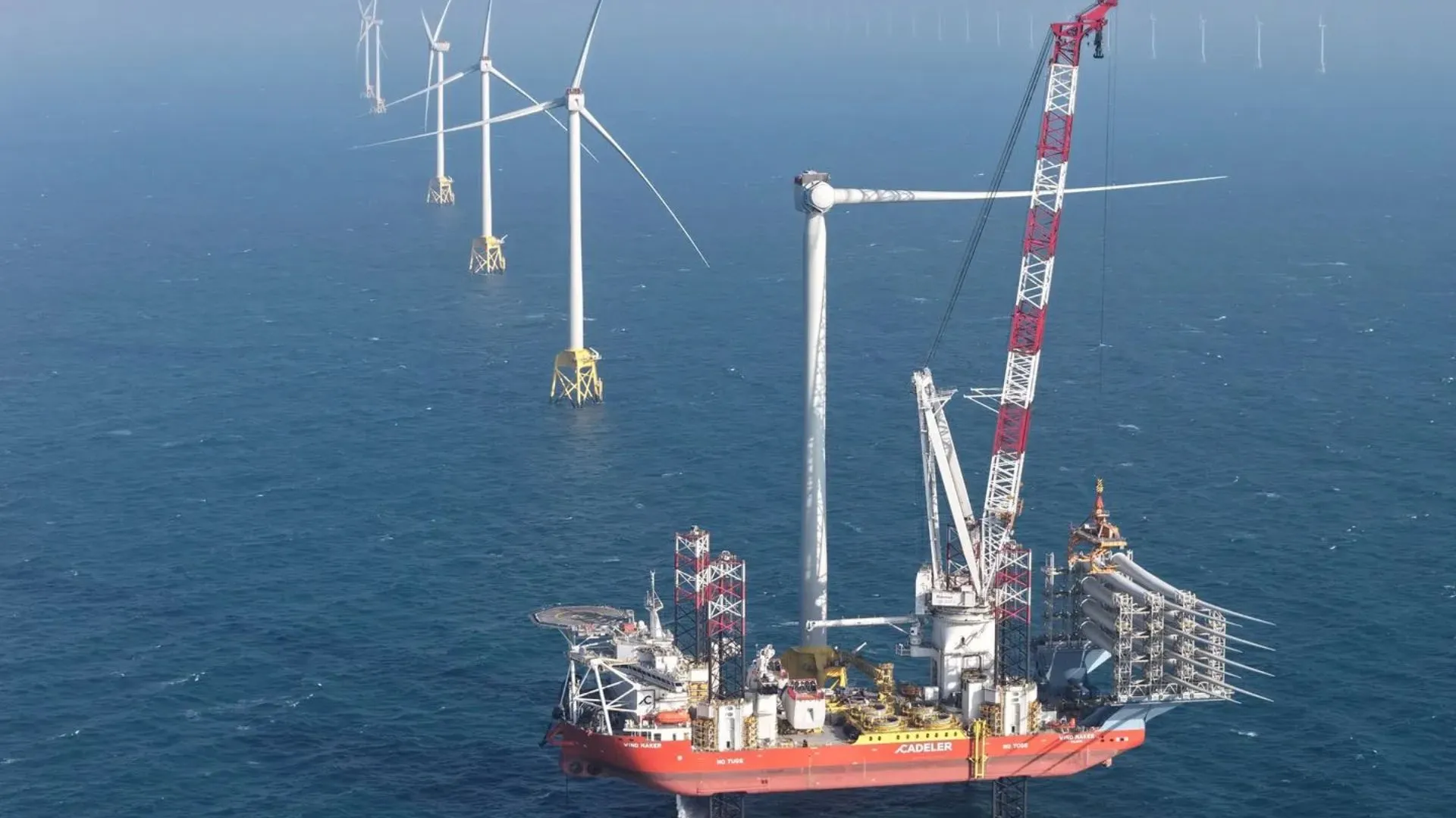 Ørsted instala turbinas offshore en Taiwán