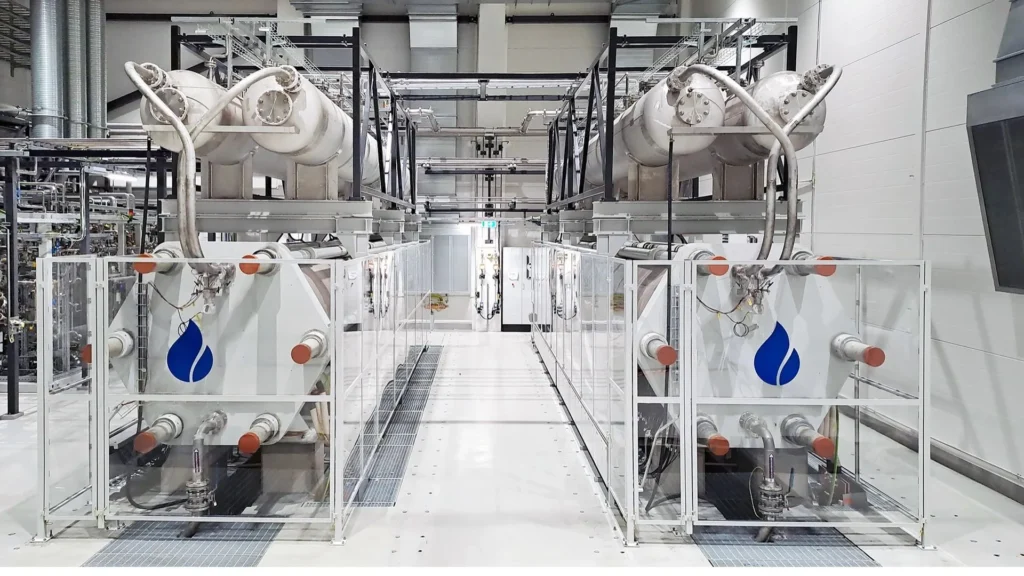 Planta de hidrógeno de 40 MW en Finlandia