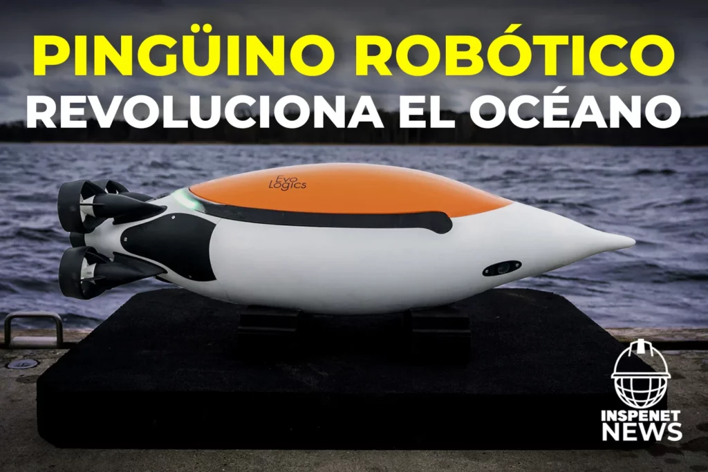 Quadroin AUV: El Pingüino Robótico que Explora el Océano