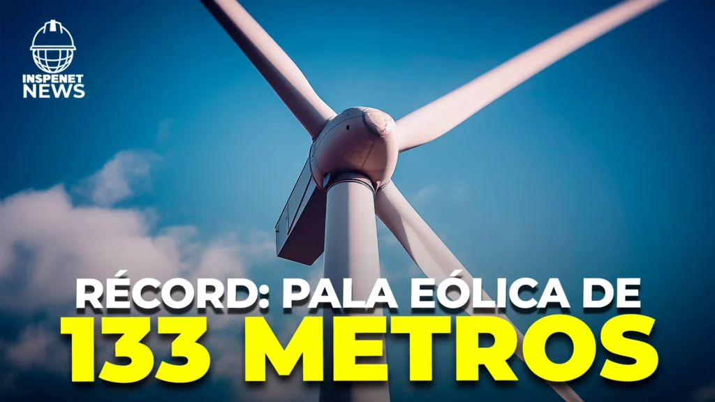 China marca récord con carga de la pala de turbina más larga