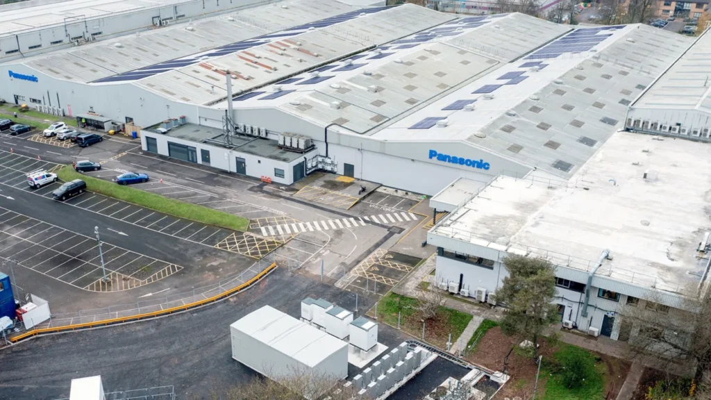 Panasonic instala energía renovable en su planta PMUK