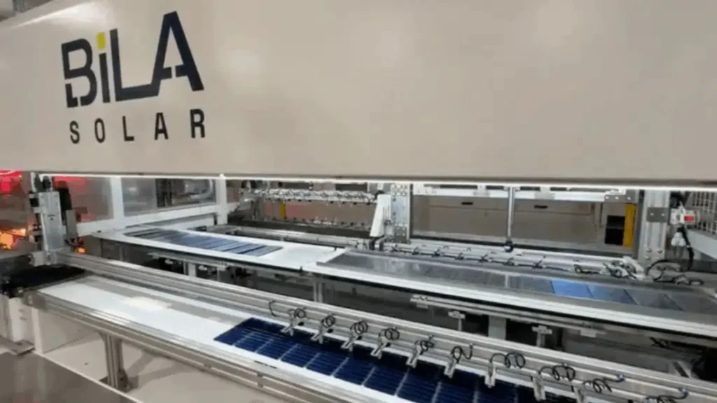 Bila Solar begins manufacturing solar panels in Indianapolis