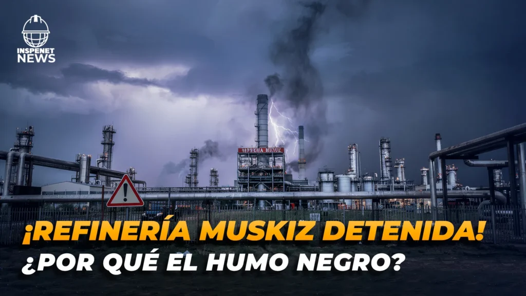 Parada total en Petronor por fallo eléctrico en Muskiz